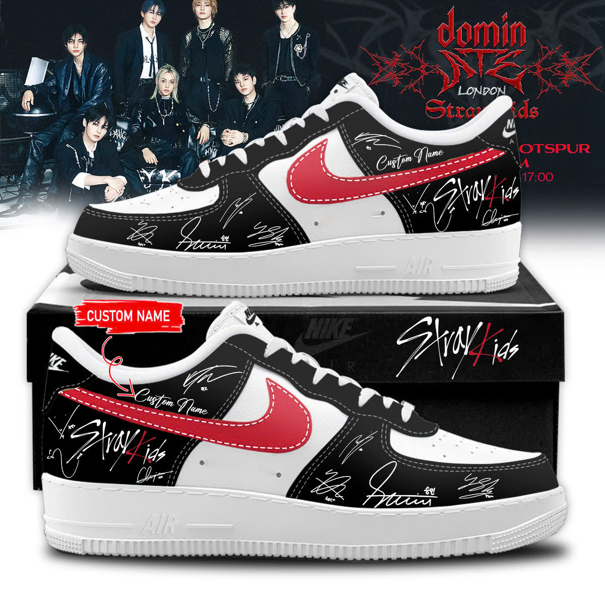 …THFC x Stray Kids Limited Edition 25/26 Away Shoes
