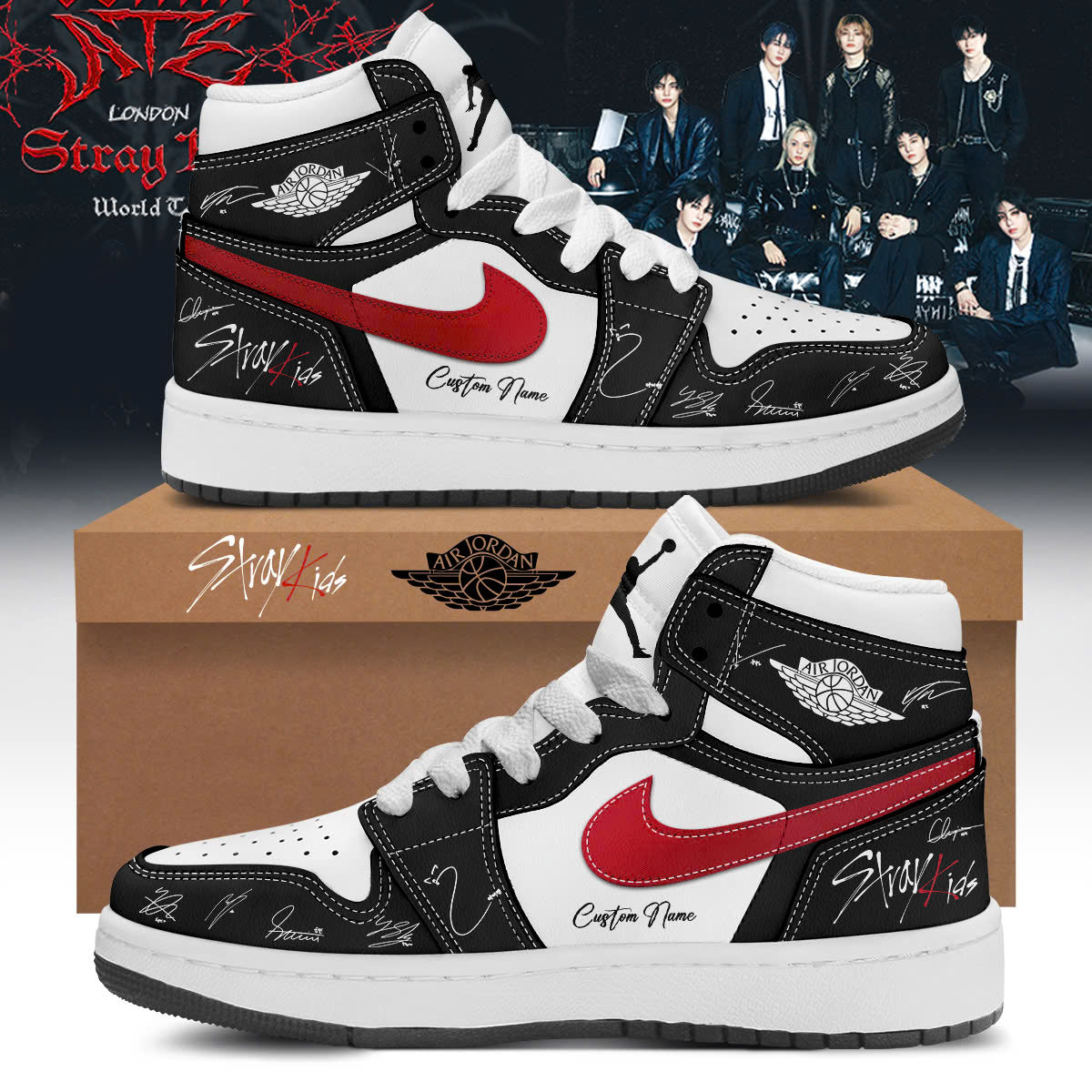 …THFC x Stray Kids Limited Edition 25/26 Away Shoes