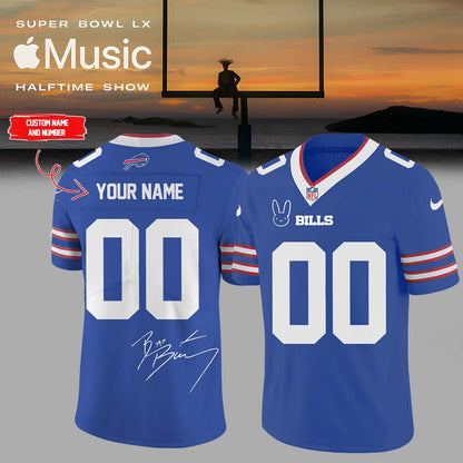 NFL x Bad Bunny Super Bowl Jersey – All Teams Edition (Custom Name & Number)