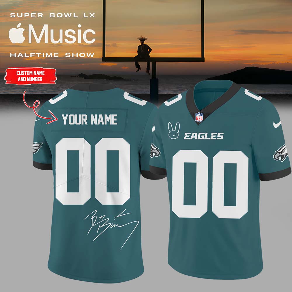 NFL x Bad Bunny Super Bowl Jersey – All Teams Edition (Custom Name & Number)