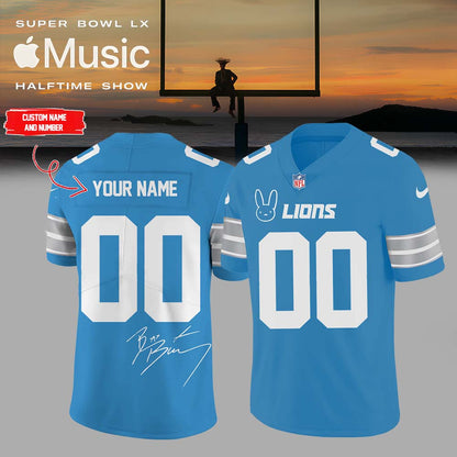 NFL x Bad Bunny Super Bowl Jersey – All Teams Edition (Custom Name & Number)