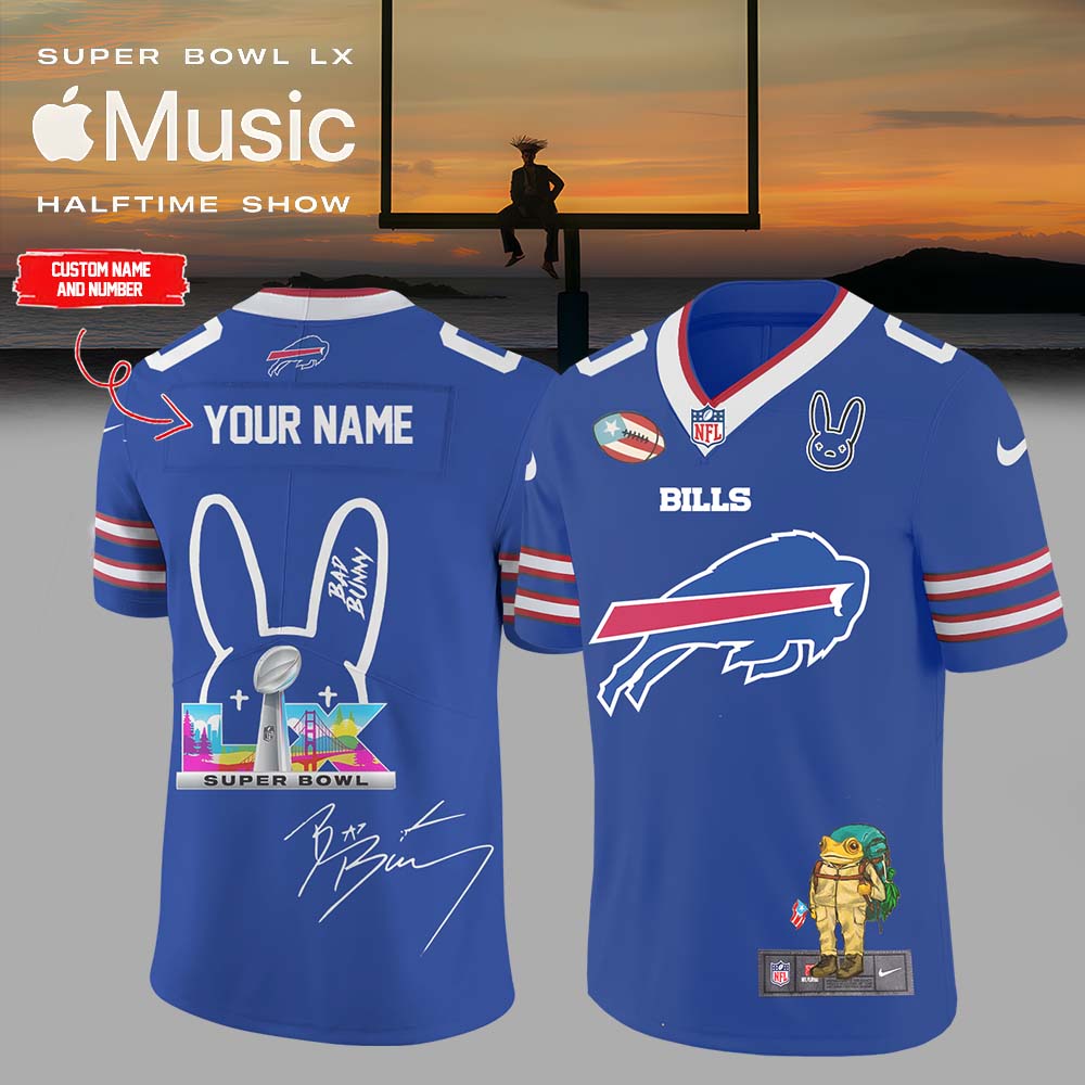 NFL x Bad Bunny Super Bowl Jersey – All Teams Edition (Custom Name & Number)