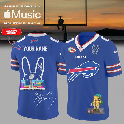 NFL x Bad Bunny Super Bowl Jersey – All Teams Edition (Custom Name & Number)
