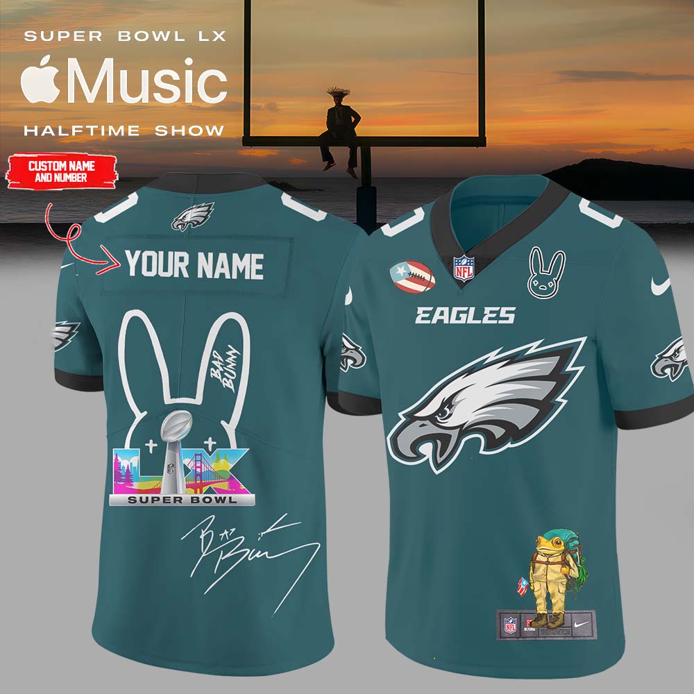 NFL x Bad Bunny Super Bowl Jersey – All Teams Edition (Custom Name & Number)