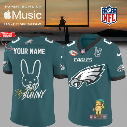 NFL x Bad Bunny Super Bowl Jersey – All Teams Edition (Custom Name & Number)