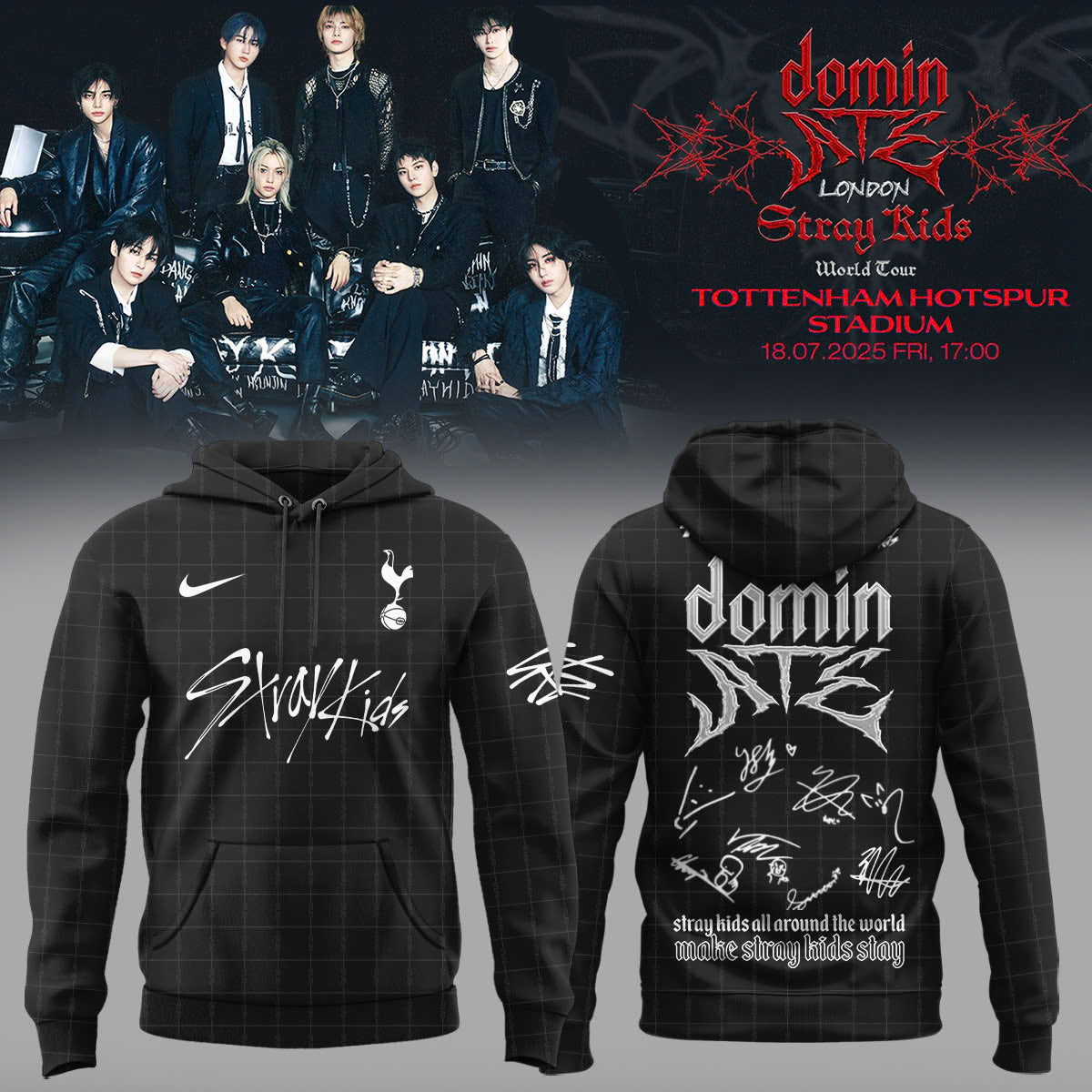..THFC x Stray Kids Limited Edition 25/26 Hoodie