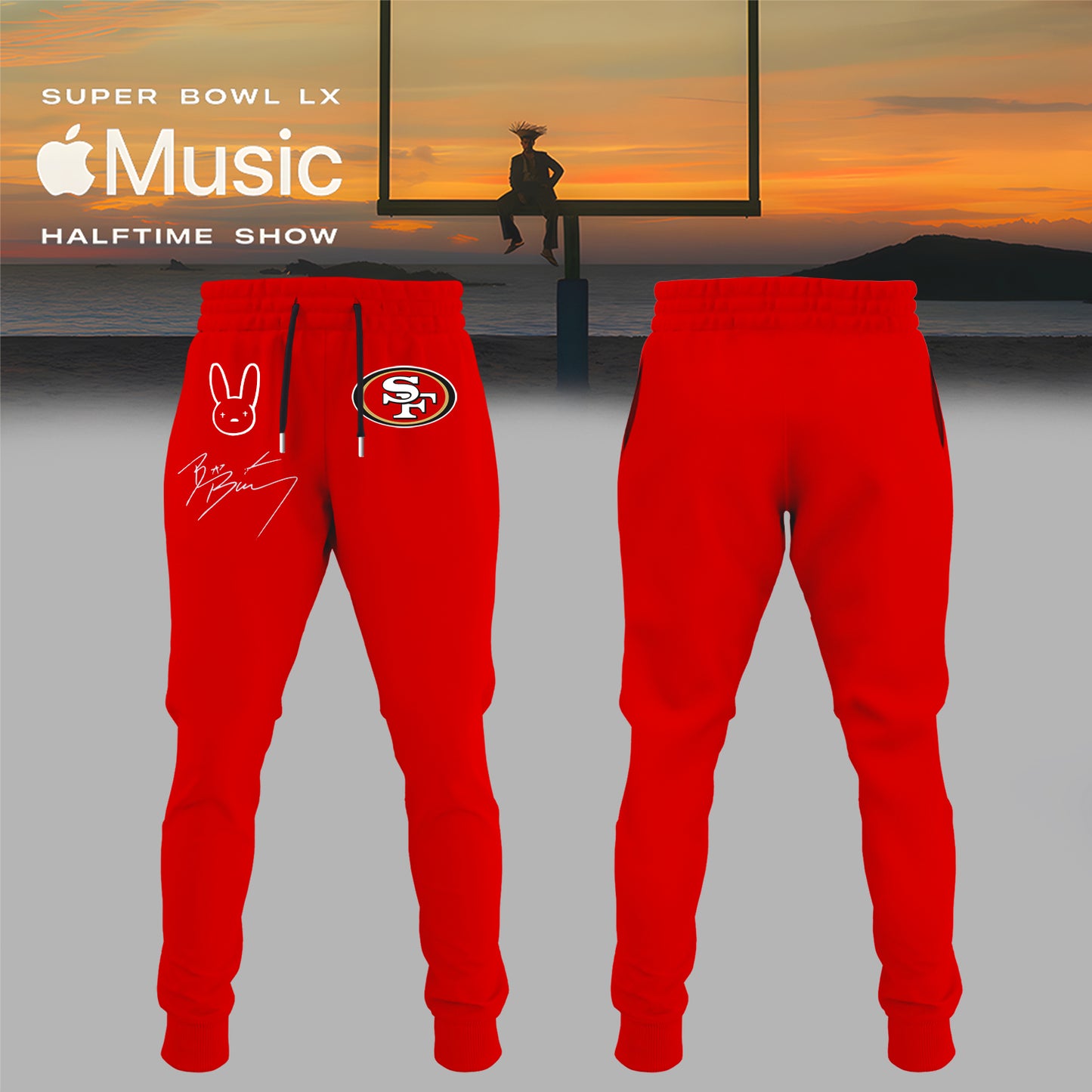 NFL x Bad Bunny Super Bowl Jersey – All Teams Edition (Custom Name & Number)
