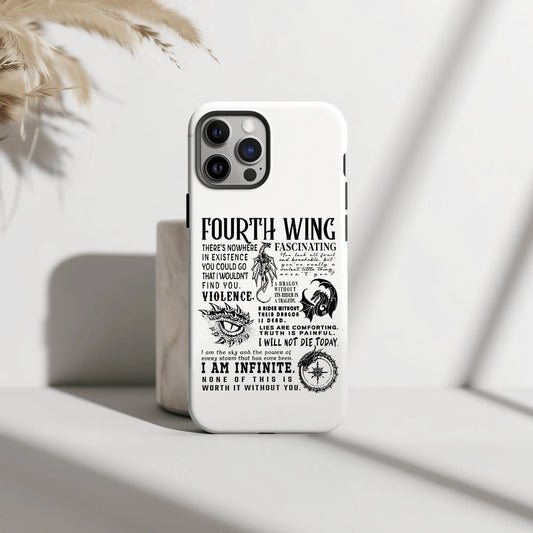 Fourth Wing phone case