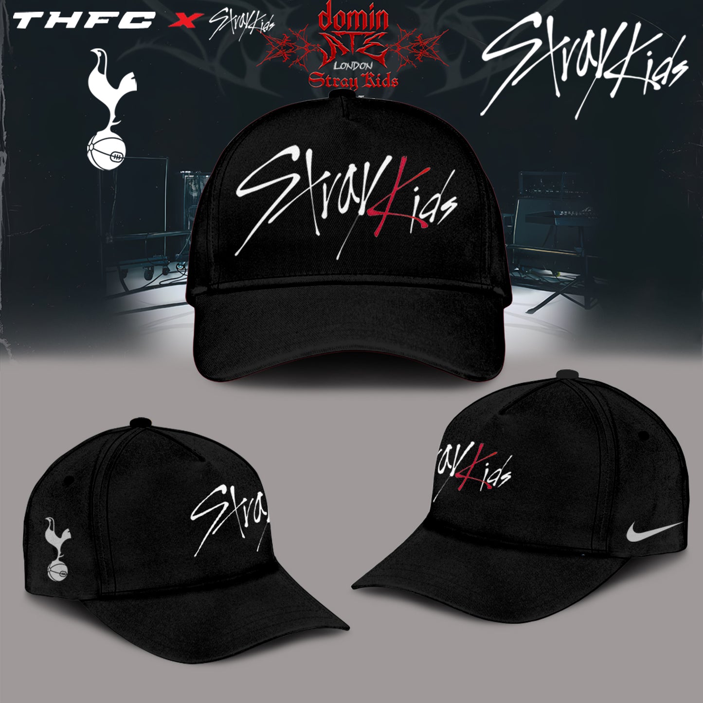 THFC x Stray Kids Limited Edition 25/26 Away TShirts (Custom Name&Number)