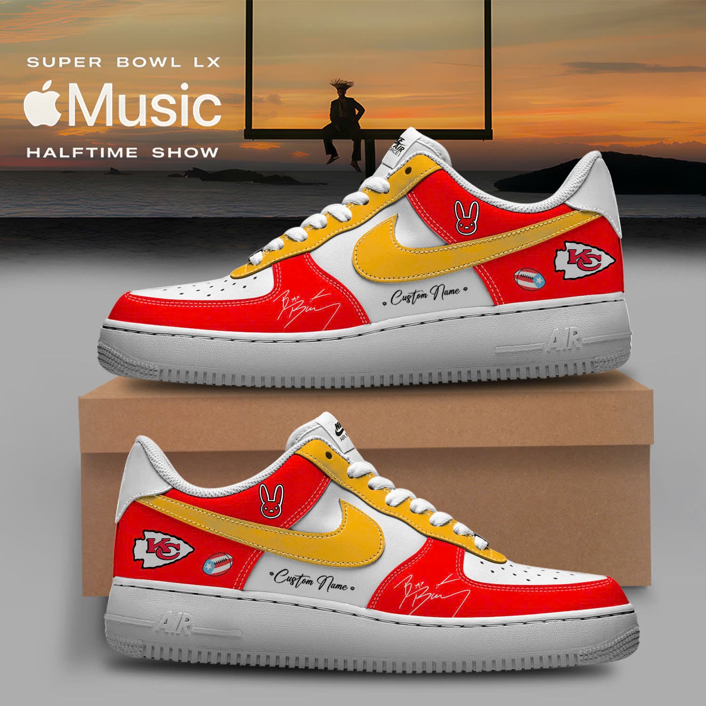NFL x Bad Bunny Super Bowl Shoes – All Teams Edition